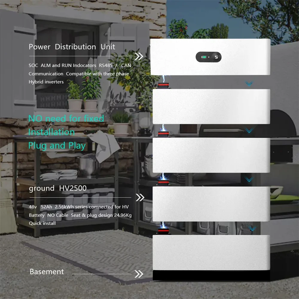 Лидер продаж аккумуляторы Lifepo4 40 кВт 20 кВтч 5 50 А · ч