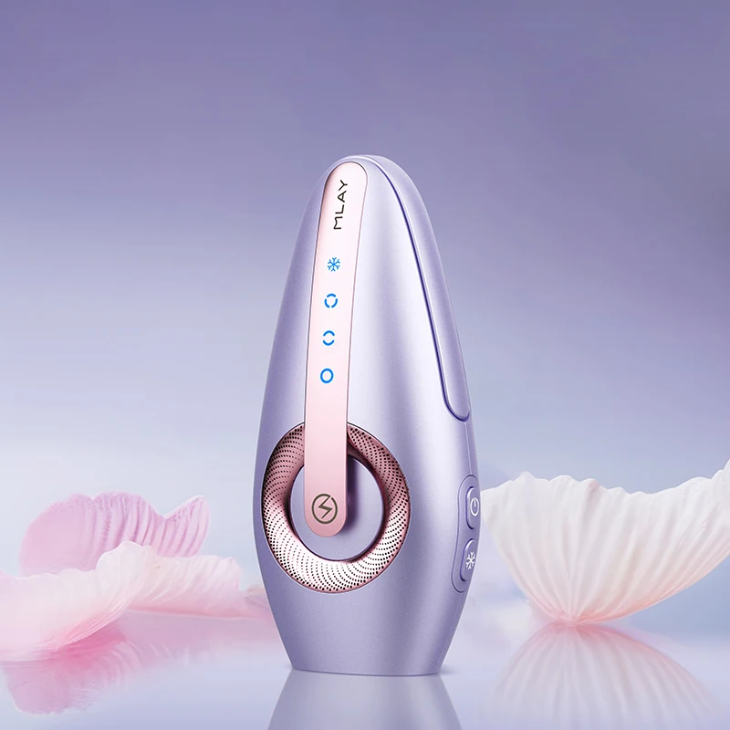 Portable IPL Laser Hair Remover Pulsed Light Depilator for Hair Treatment