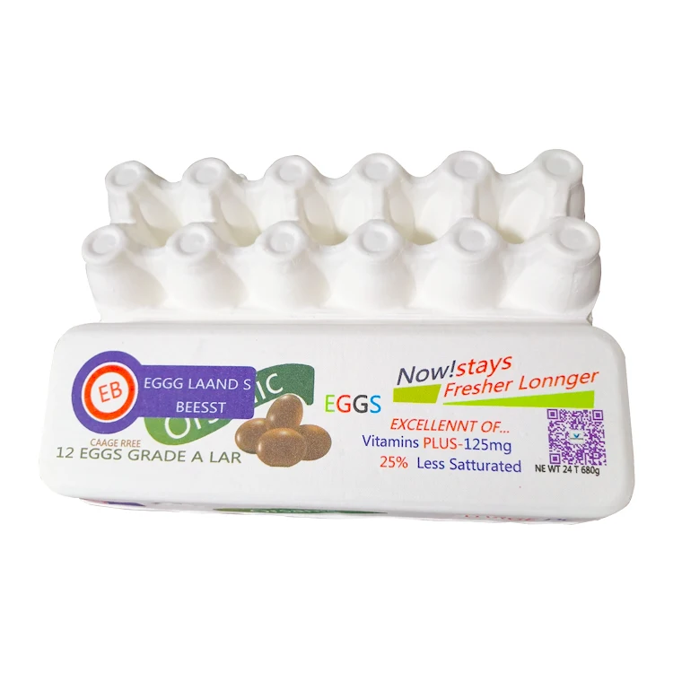6 12 18 30 cavity plastic quail egg packaging tray