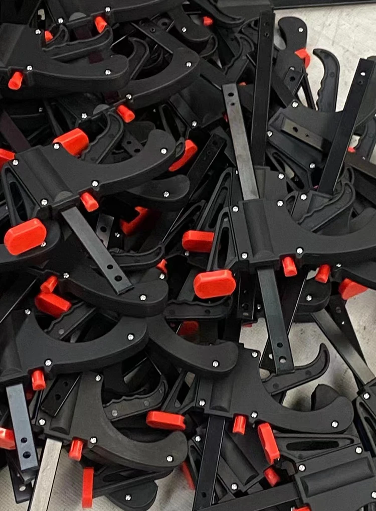 Spreader Work Bar Clamp F Clamp Gadget Tool DIY Hand Speed Squeeze Quick Ratchet Release Clip Kit Wood Working 4inch