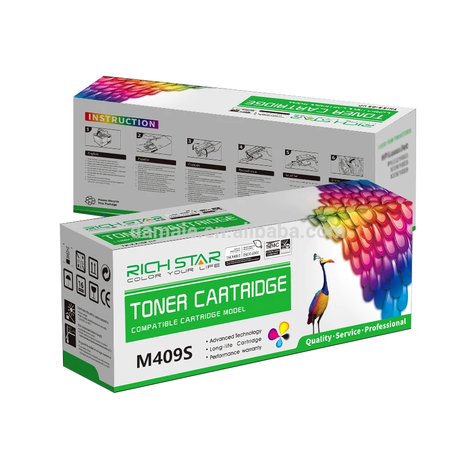 CLT-407/409 Toner Cartridge Compatible FOR Samsung CLP-320/321/325/326/3185/3186/310/315/3170/3175