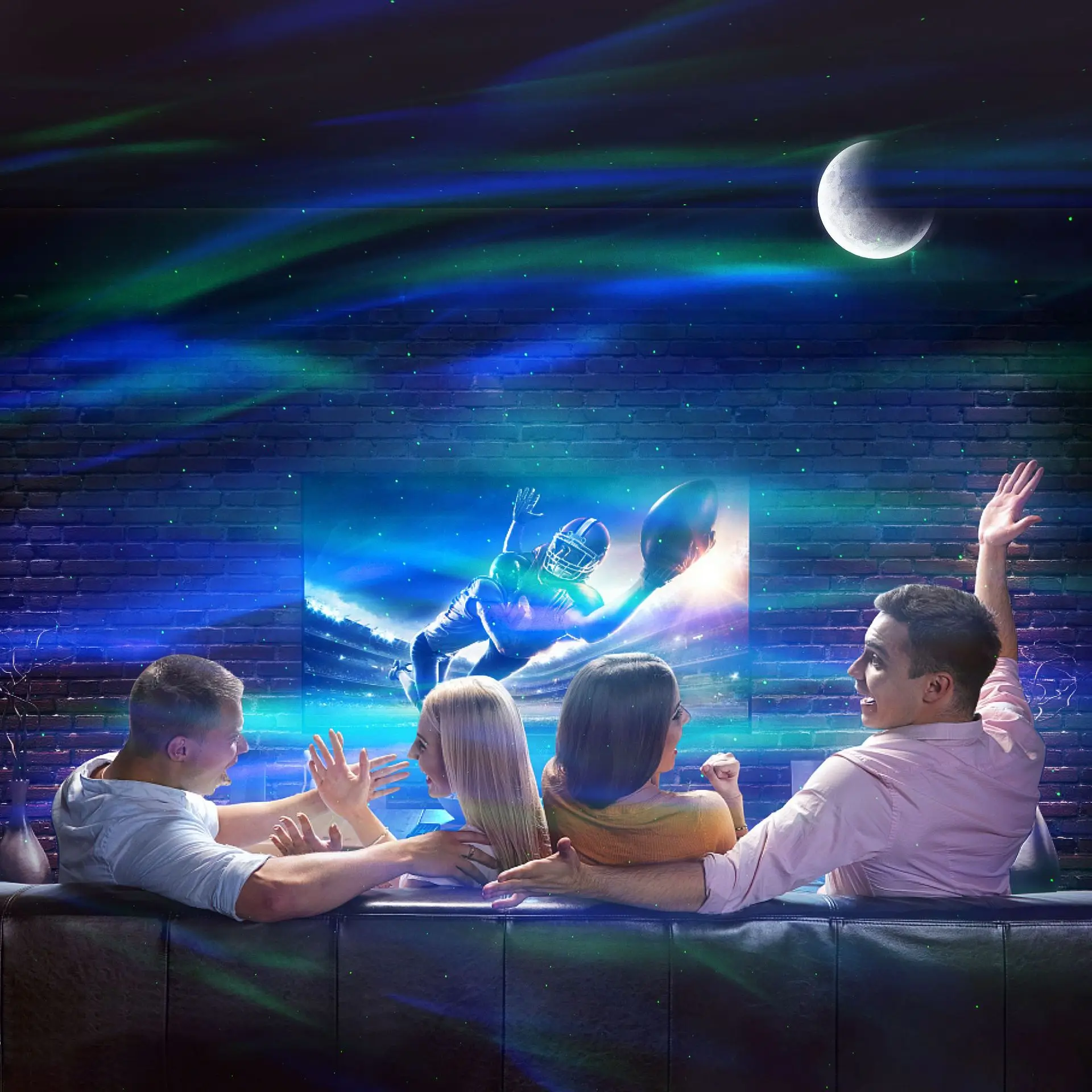 New Invention Sky Light for Kids Adjustable Aurora Borealis Water Pattern Galaxy Projector