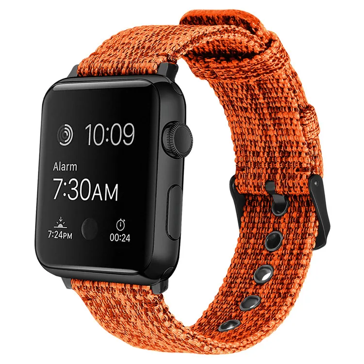 Тканевый спортивный ремешок для смарт-часов 42 мм 44 часов Apple Watch Series 5 6 7 SE Solo