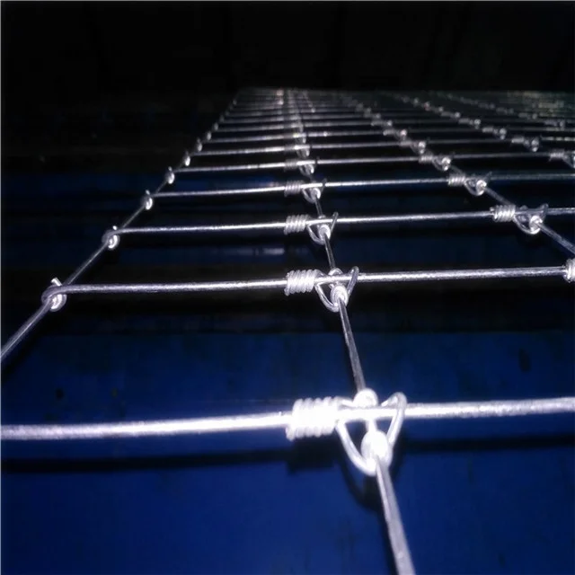 Hot dipped galvanized fixed knot field fencing for deer fence
