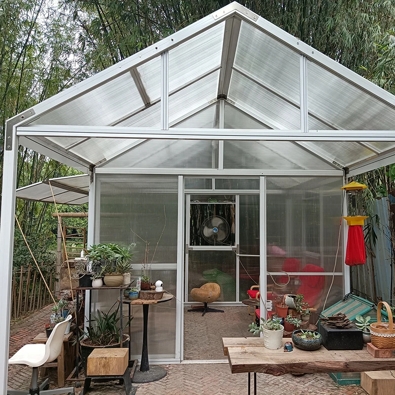 Commercial glass greenhouse used for sale