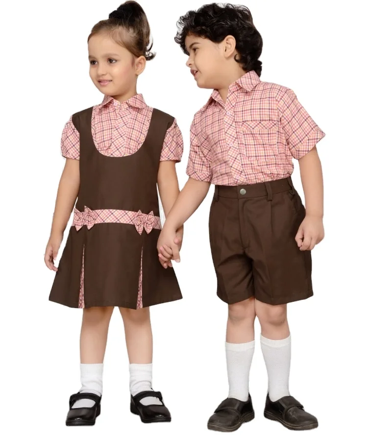Superior Quality & Design Beautiful Design SCHOOL UNIFORM SET for Girls & Boys at Very Cheap Price kindergarten school wear