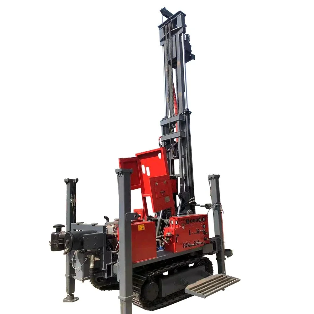 Factory Direct 80 Meters Deep Hole Light Mine Exploration Drilling Rig Water Well Drilling Rig