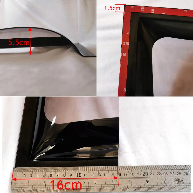 High-grade Custom HD Vision Visor Car Window Visor V31 Car Accessories For Mitsubishi Pajero 1991-1998