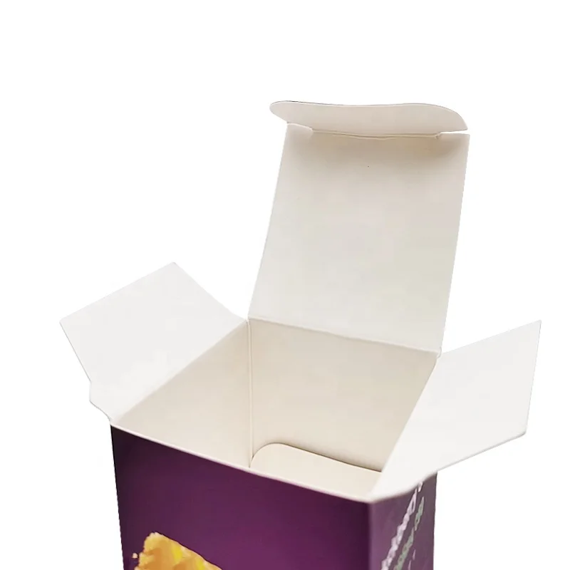 Custom Printed Cardboard Packaging for Cosmetics Small Perfume Bottle Paper Boxes for Lipstick Face Cream Food Safe Folders