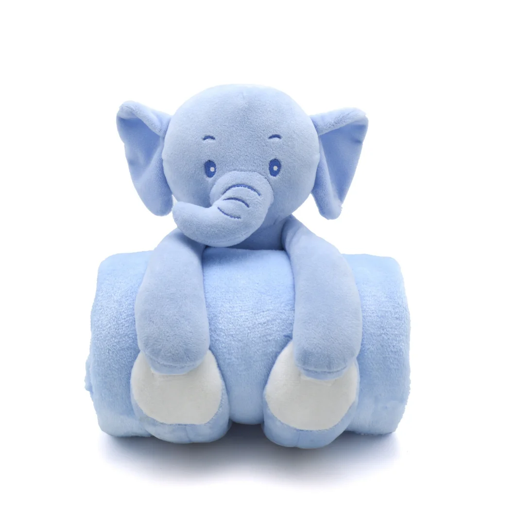 
PLHMIA Baby Kids Soft Plush Security Blanket Cute Teething Cloth Comforter Soother Stuffed Animal Toy 