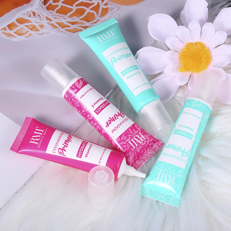 Custom OEM Thick Cream Private Label Eye Primer Colored Base Eyeshadow Primer