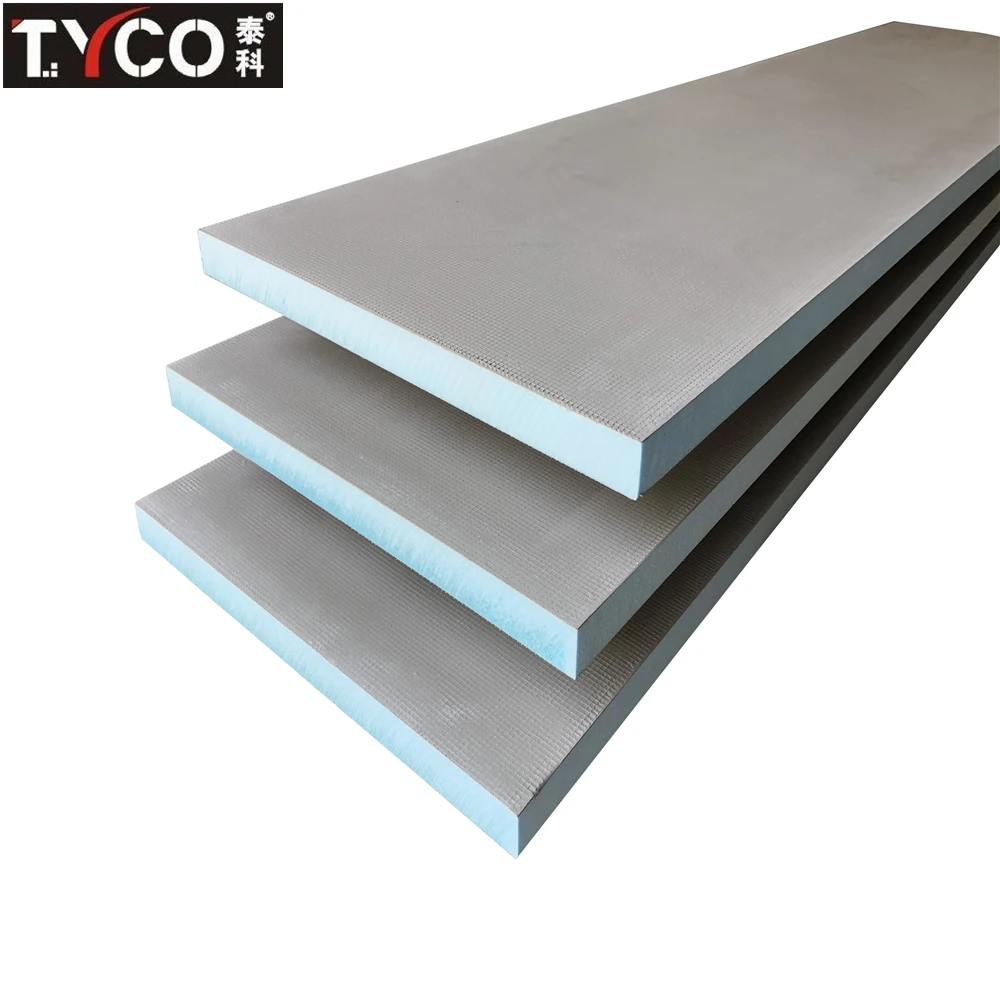 XPS foam plus fiberglass and cement mortar insulation board fireproof Passed