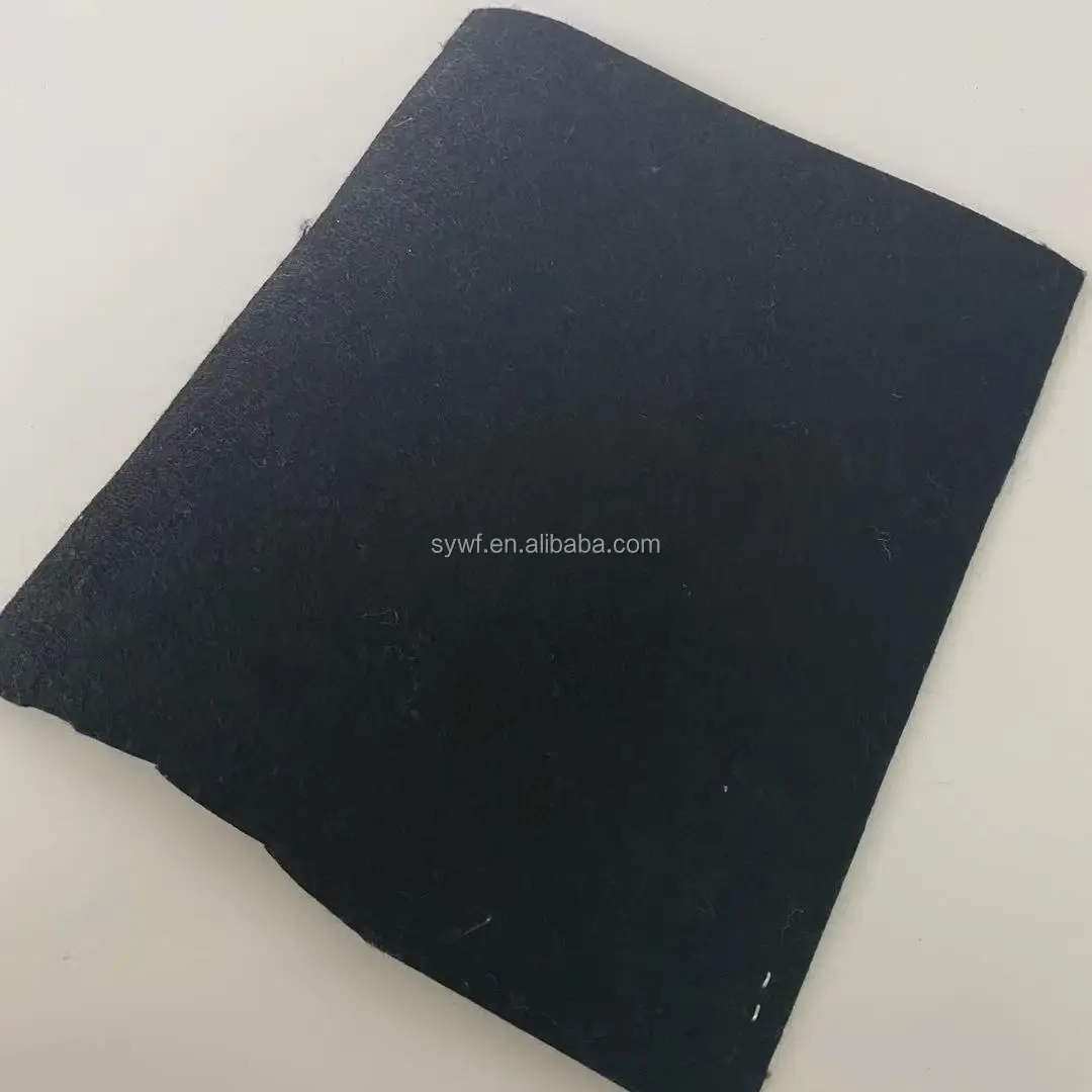 
China manufacturer needle punch nonwoven fabric roll flame retardent polyester nonwoven 