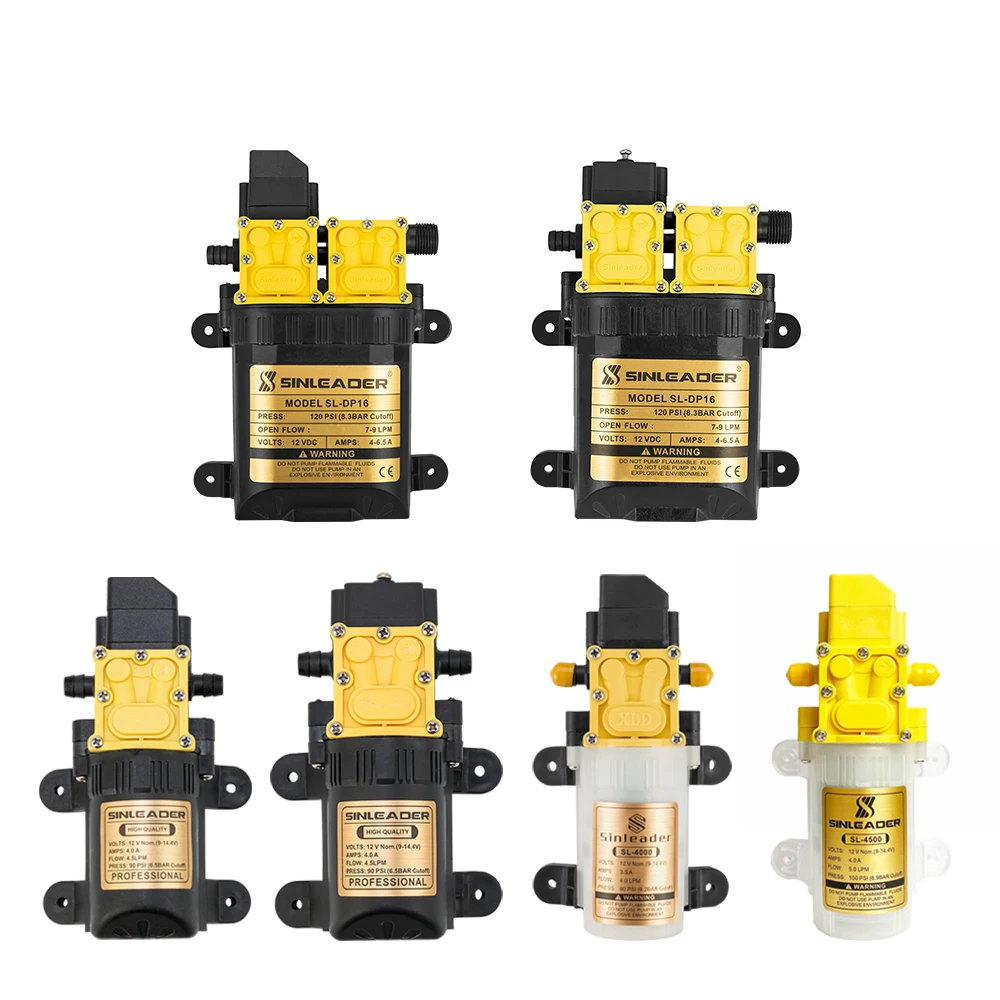 Professional electrical miniature high pressure diaphragm pumps 12v pump for sale