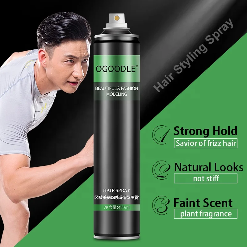 Global Supply Chain Hair Styling Sprays Hair Style Care Styling Braid Strong Hold Gel Spray