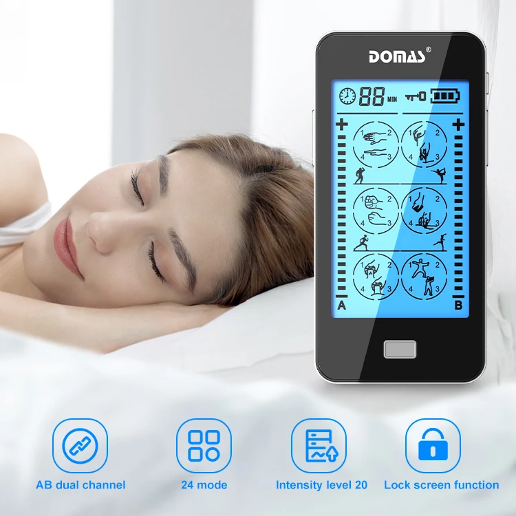 Factory Customized Muscle Stimulation Relax Lumbar Back Period Pain Relief Physiotherapy Tens Machine