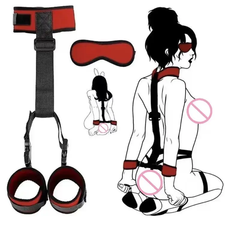 Bdsm Bondage Fetish Restraint Suit Andcuffs Sex Toys For Couple Sm Roleplay Sex Toys Adult Sex Toys