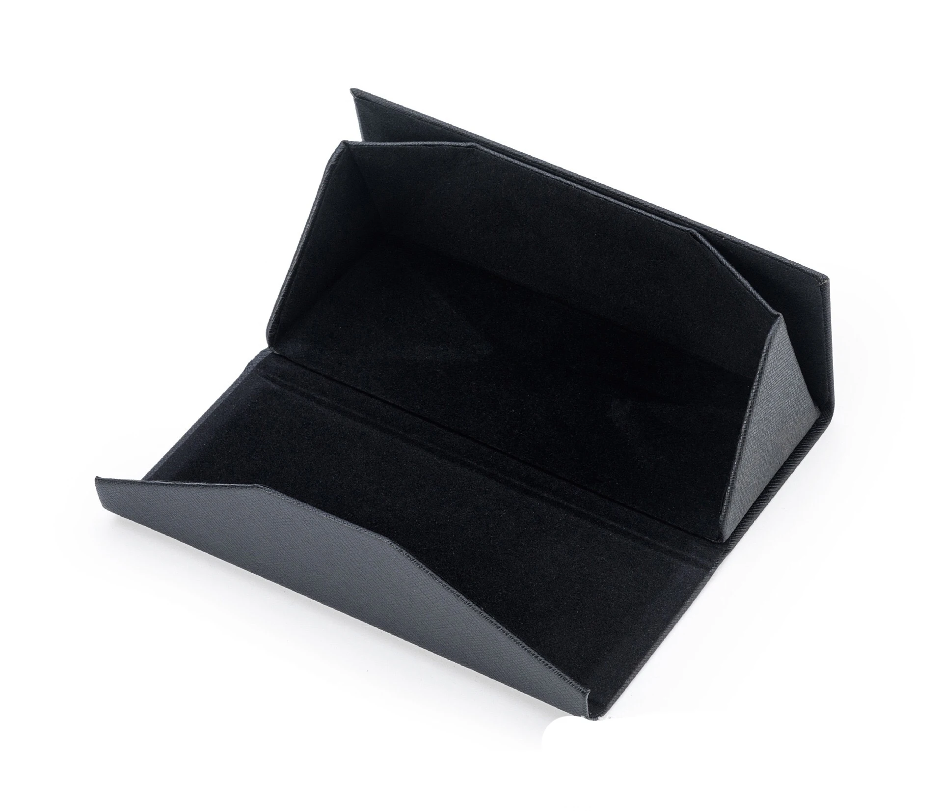 hot Triangle folding box Saffrucosa fashion sunglass bag sun glasses cases 2022 Factory wholesale eyewear cases