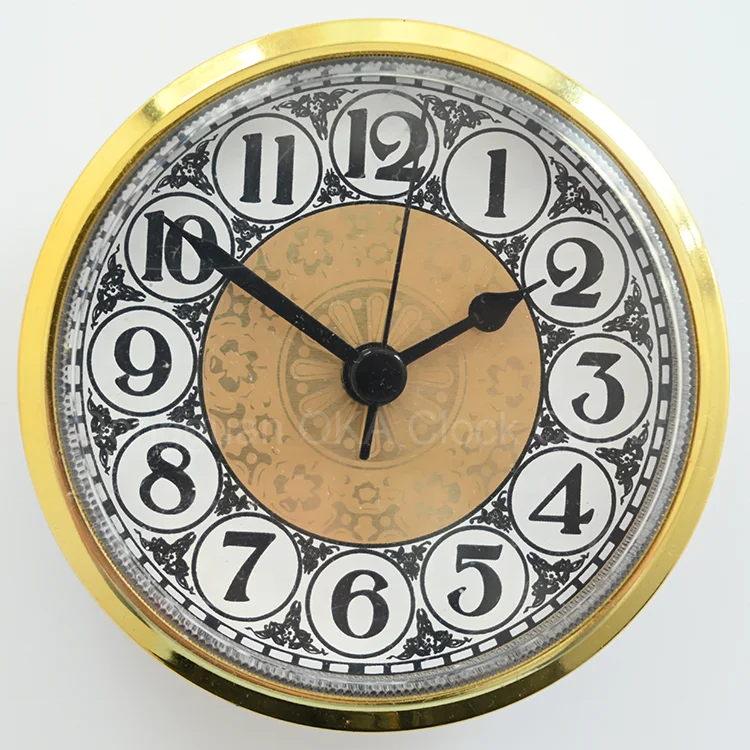 Clock Inserts Clock Heads Clock Fit-ups 90 mm 3 1/2' inches