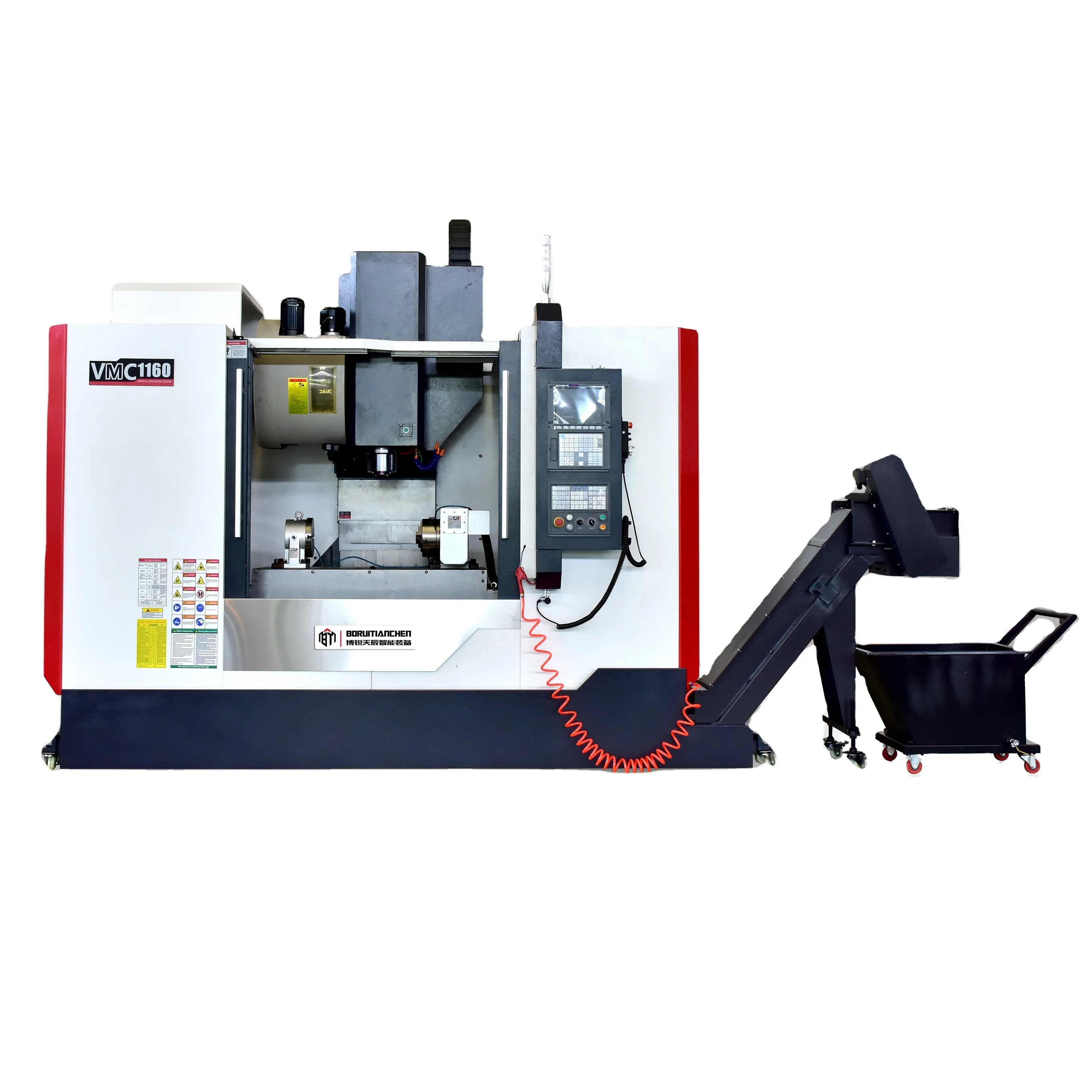 VMC1160 3 axis mitsubishi system cnc machining center 11kw machining center