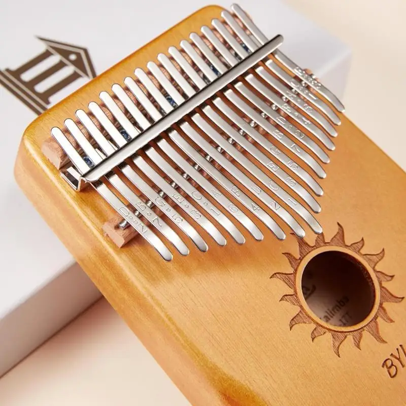 kenya musical instruments cego autocollant kalimba thumb piano 17keys OEM acceptable