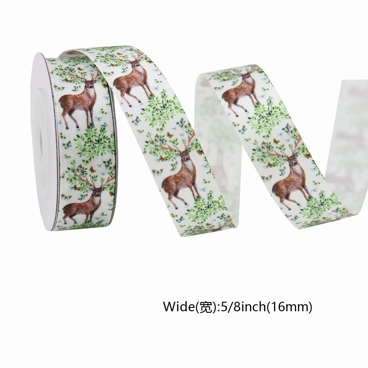 Christmas Set Series DIY Festive Decorations Ribbon Handmade Bow Ribbon Gift Wrap Ribbon