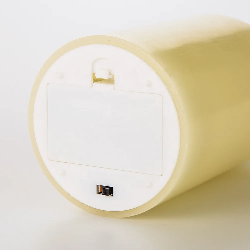 3d real flame 8 H10 H12.5 H15 столб цвета слоновой кости парафиновый воск работающие от аккумулятора светодиодные свечи с выдувным датчиком