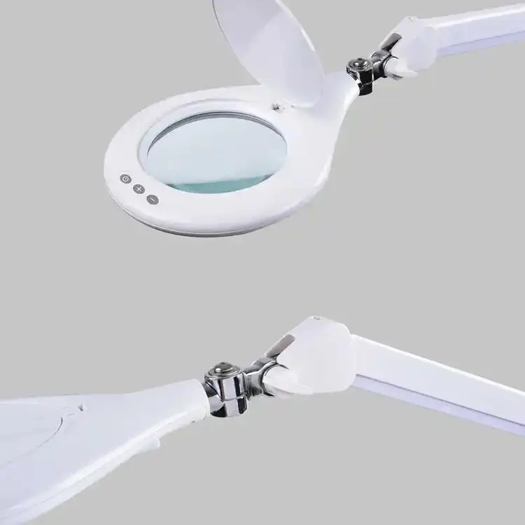 Magnifying Glass Lamp Modes LED Magnifying Lamp for Reading, Hobby, Crafts Lab Medical Beauty Equipment with Stand