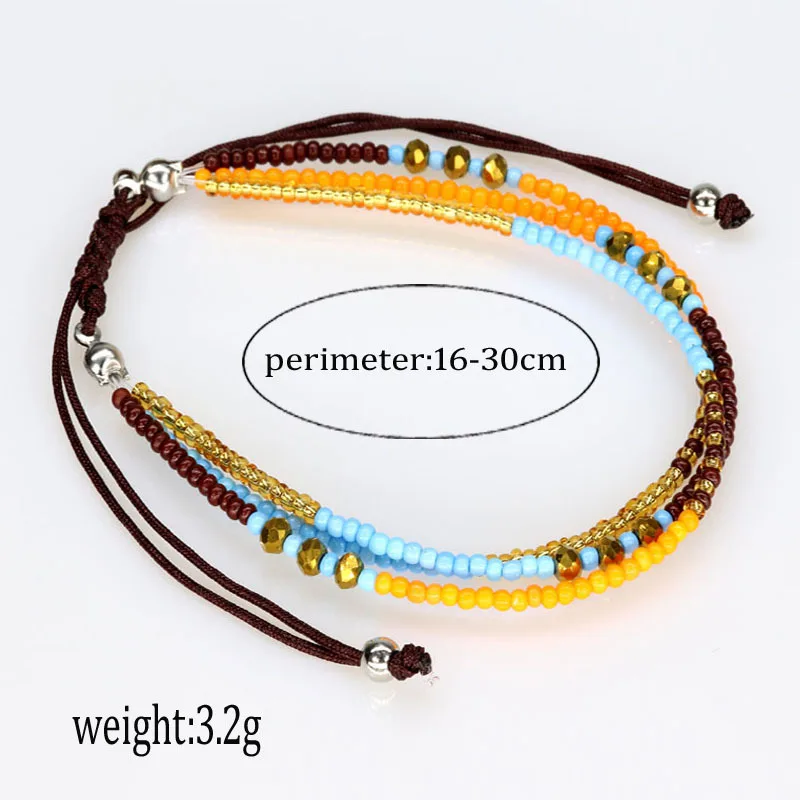 2024 Adjustable Knots Red Rope Bracelet Braided Macrame Knot Buddhist Tibetan Lucky Bracelet