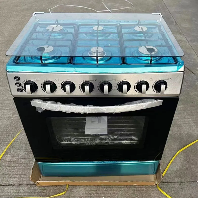 Газовая плита с 6 конфорками