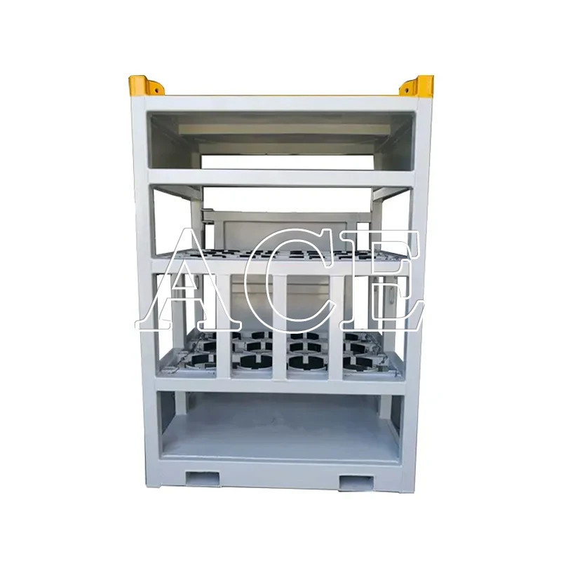 DNV 2.7-1 Standard Gas Cylinder 16 Bottle Offshore Rack Price for Sale in Dalian