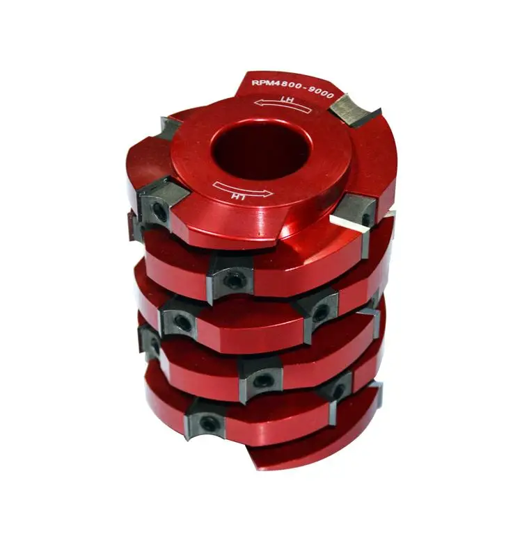 Planer Replacement Helical Cutter Head Wood Shaper Moulder Spindle Spiral Cutter