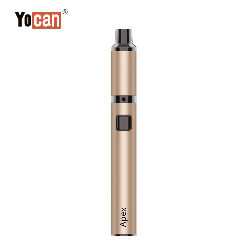 650mah Adjustable Voltage Heat Not Burn Electronic Cigarette Concentrate Wax Vaporizer Yocan Apex Kit Electric Smoke