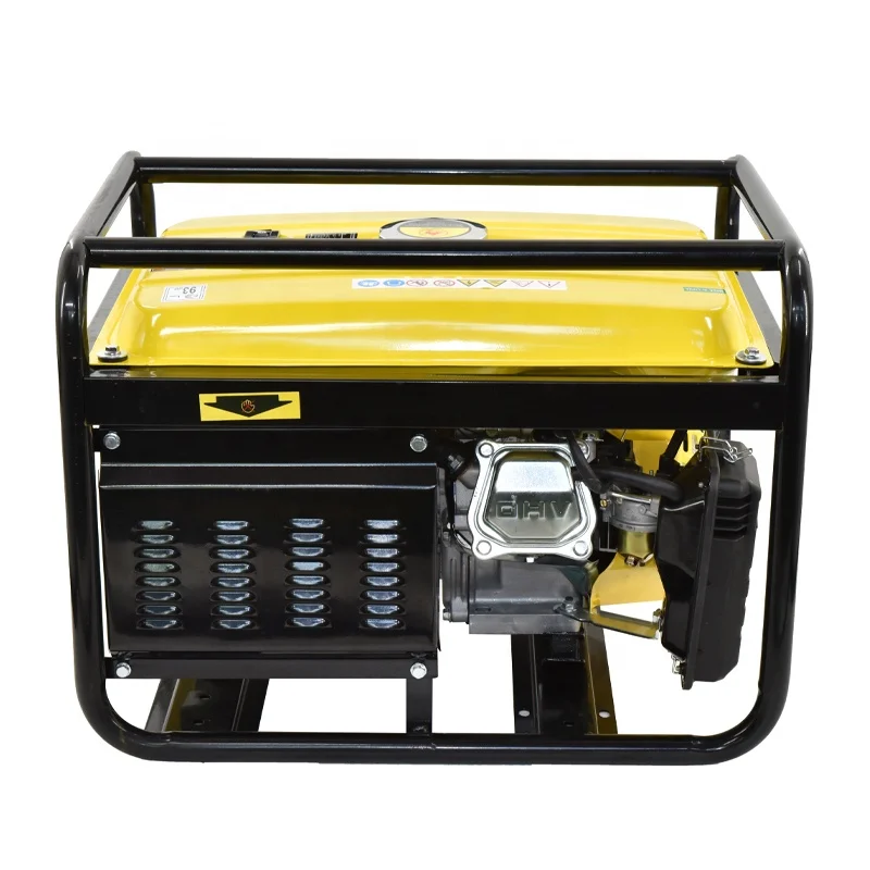 New arrival portable 2.5kw rated power 6.5hp ohv aircooled unleaded gasoline generator for camping