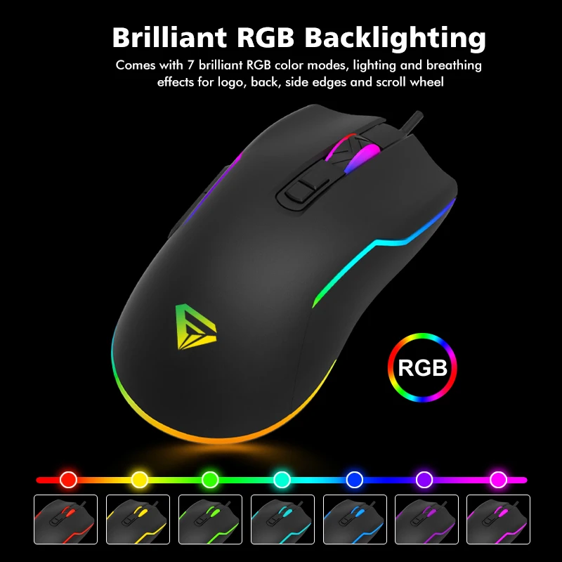 Cheap Mouse Wired Optical Mouse Home Office Business Notebook Desktop Computer Flat Gaming mouse