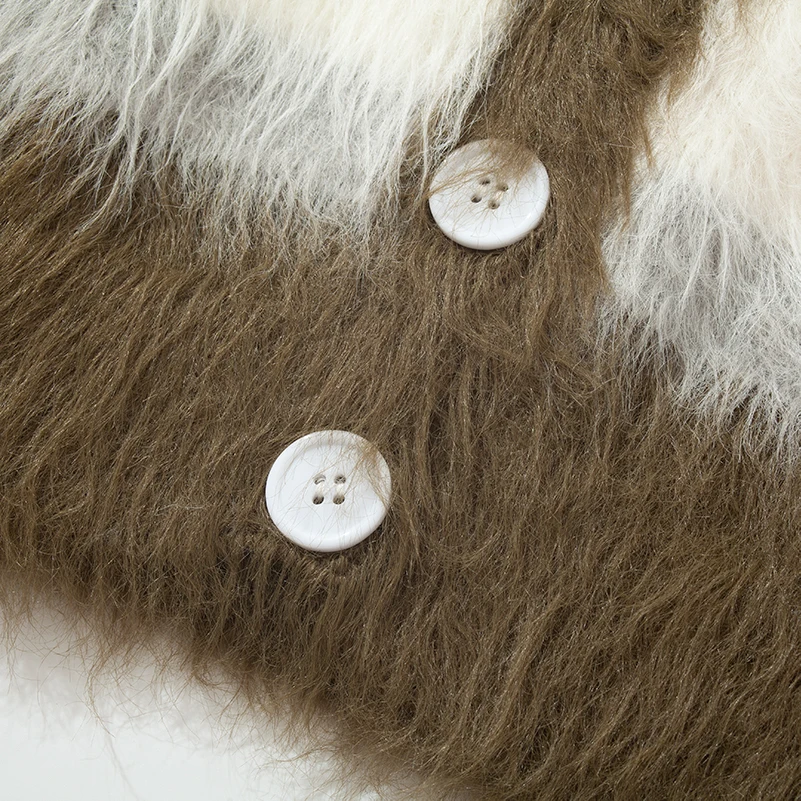 Custom Femme Plain Luxury Wool Alpaca Fleece Woman Long Sleeve Unisex Knit Mujer Cardigan for Women Sweater