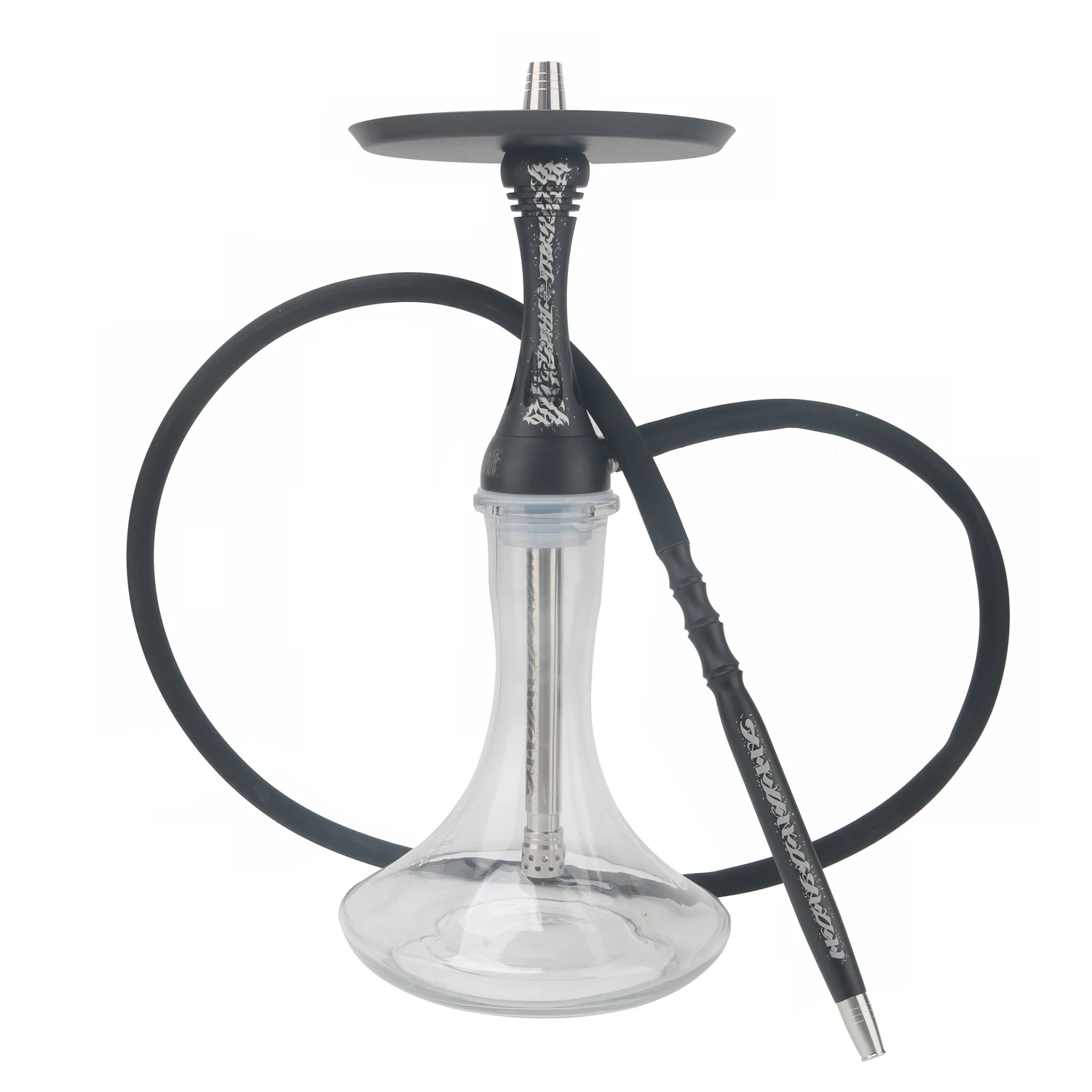 Premium color box hookah shisha rod wholesale hookah accessories Stainless steel hookah rod set without bottle
