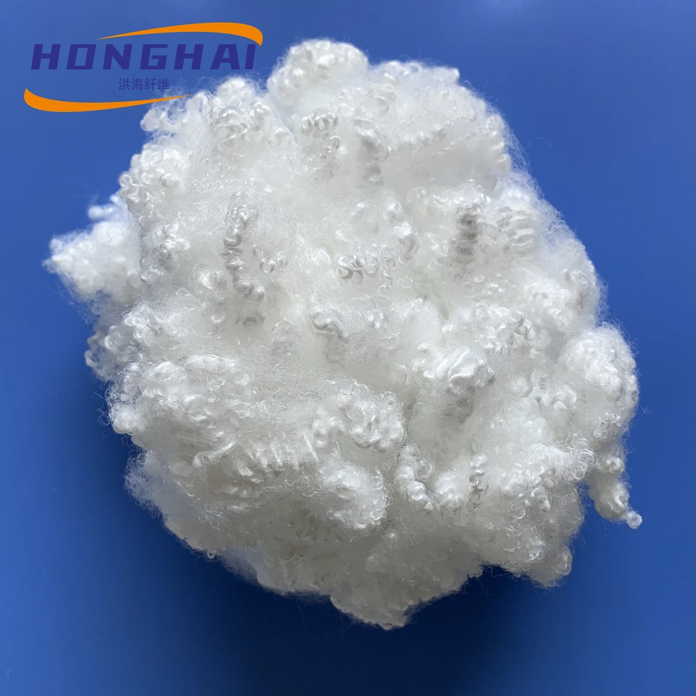 virgin hollow conjugated polyester staple fiber pillow stuffing polyester fiberfill wholesale