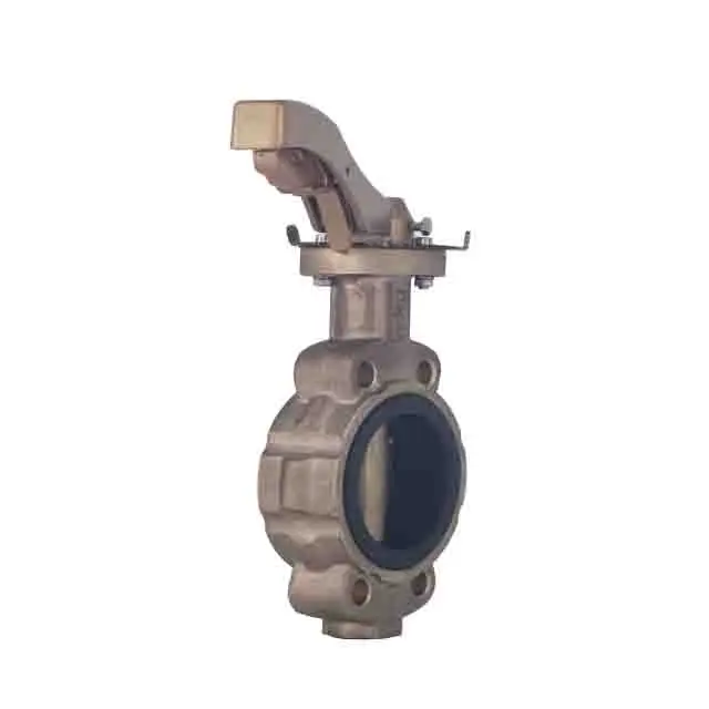 NBR алюминий бронза дисковый клапан для морской дроссельные клапаны