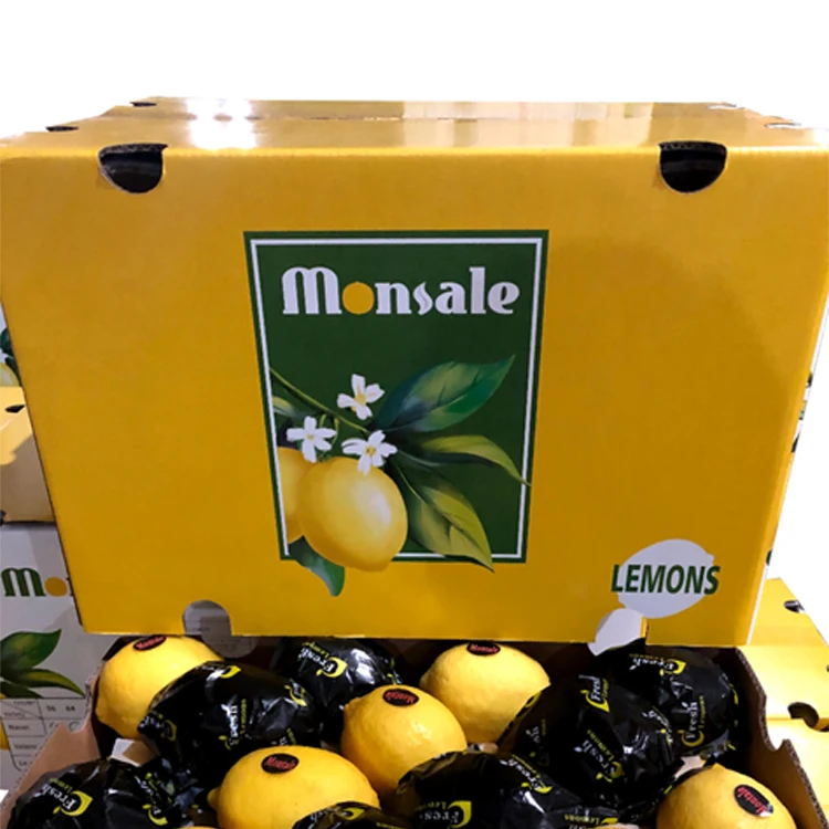 
Monsale, Оптовая поставка, Прямая поставка на ферму, свежий органический лимон 15 кг/коробка, цитрусовые фрукты 