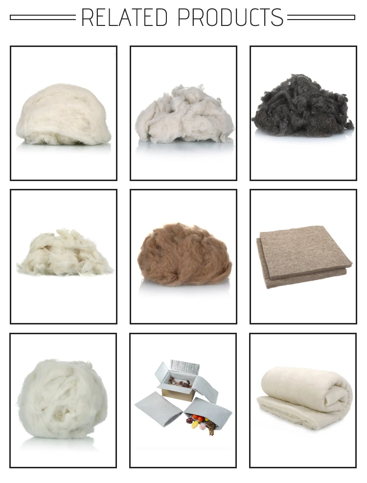 Sheep Wool Noils Carded Wool Waste 28-32+mic With Wholesale Price