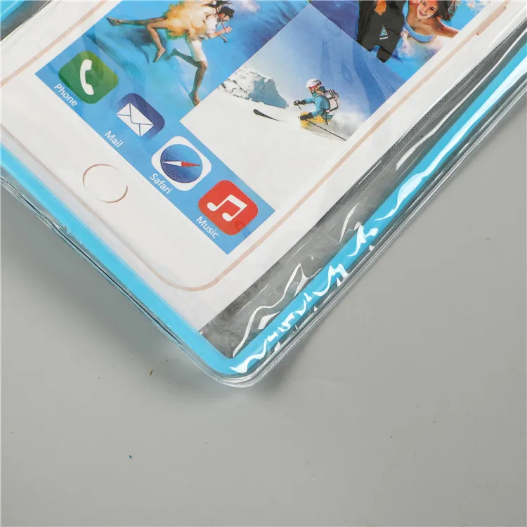 Universal Waterproof PVC Mobile Phone Cases Clear Pouch Waterproof Bag Water Proof Cell Phone Bag With Lanyard