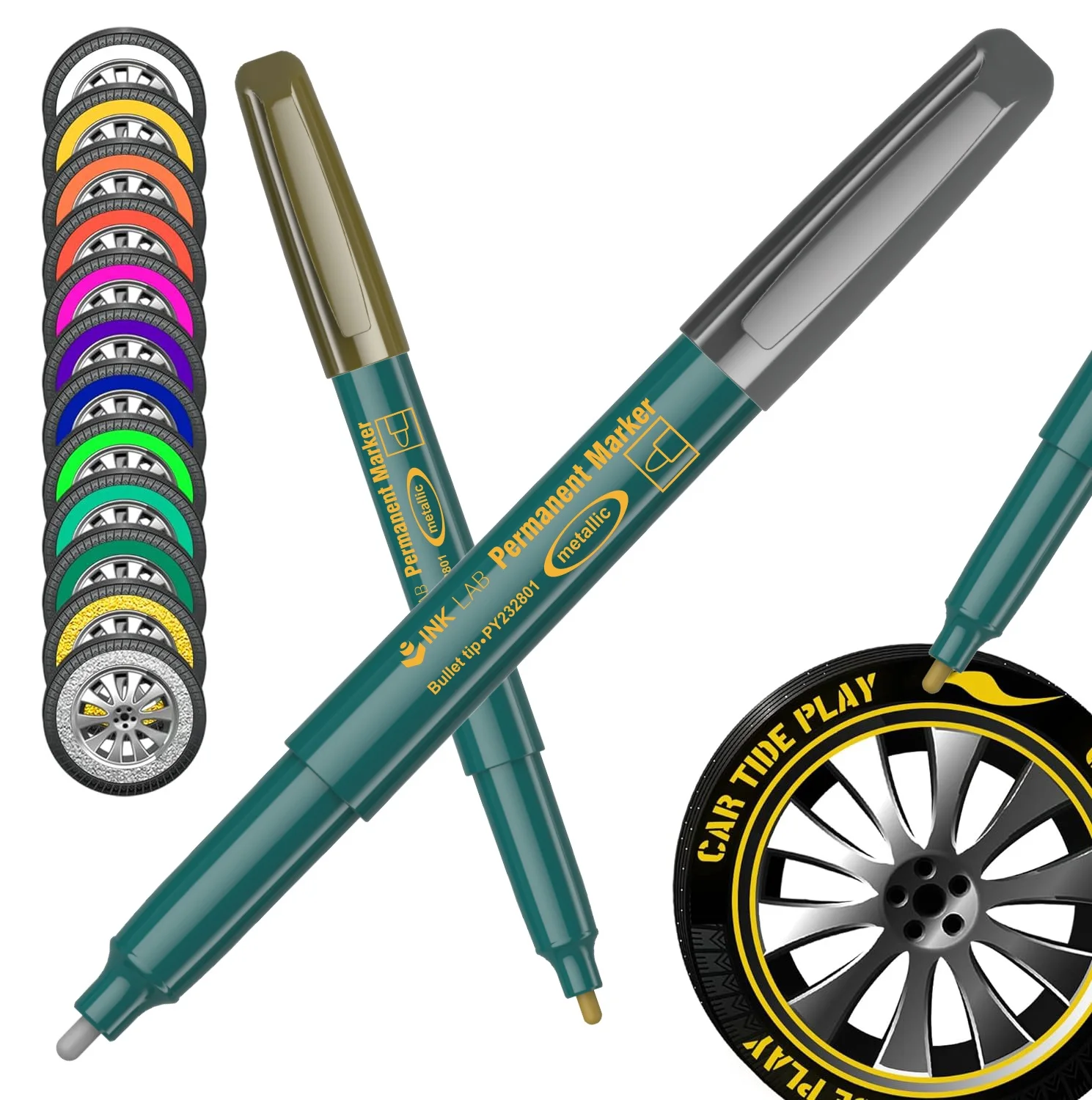 Автомобильный маркер BEIFA краски для шин водонепроницаемые маркеры перманентных чернил