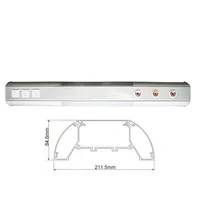 Zenva Hospital Wall Mounted Belt Bed Head Panel Bed Head  Unit With ISO CE