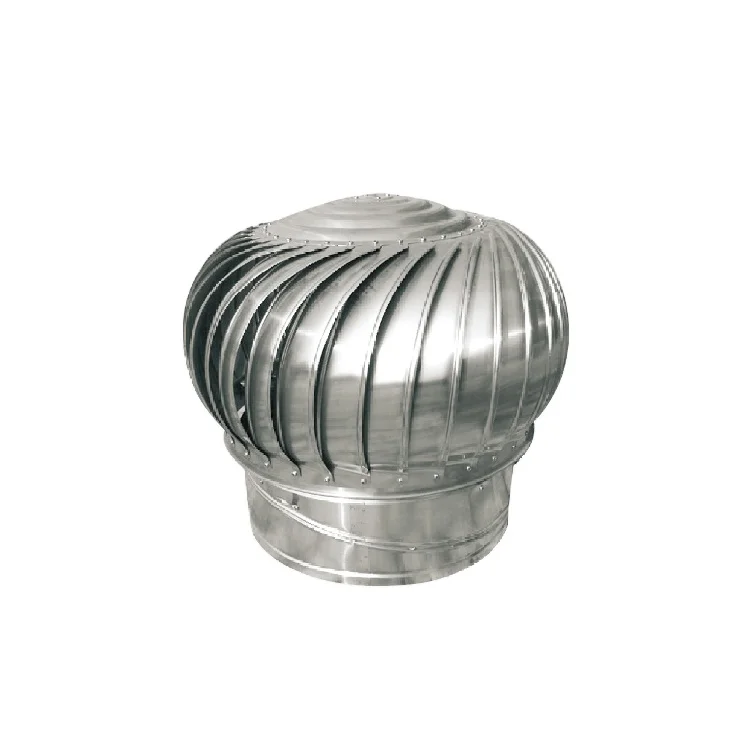 Stainless Steel TB Roof Ventilation Wind Spinning Wind Turbovent Rotary Chimney Cowl
