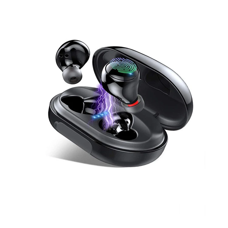 Hot style dual-ear waterproof touch wireless headset C5 mobile phone mobile power charging pod wireless headset