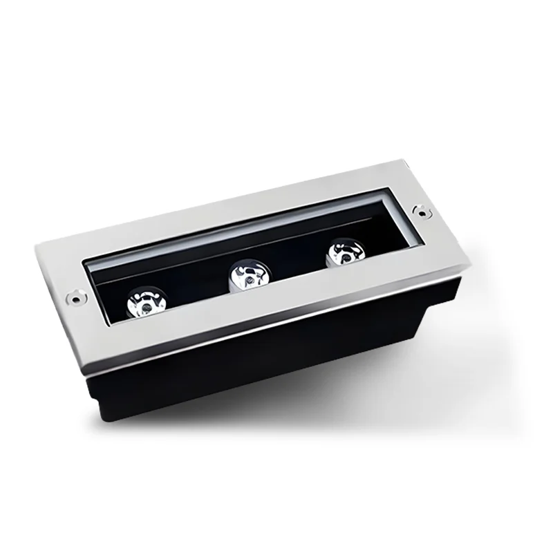 Outdoor Waterproof Ip67 Linear Ground Lamp Landscape Step 24w Led Buried Light For Garden Yard  Way