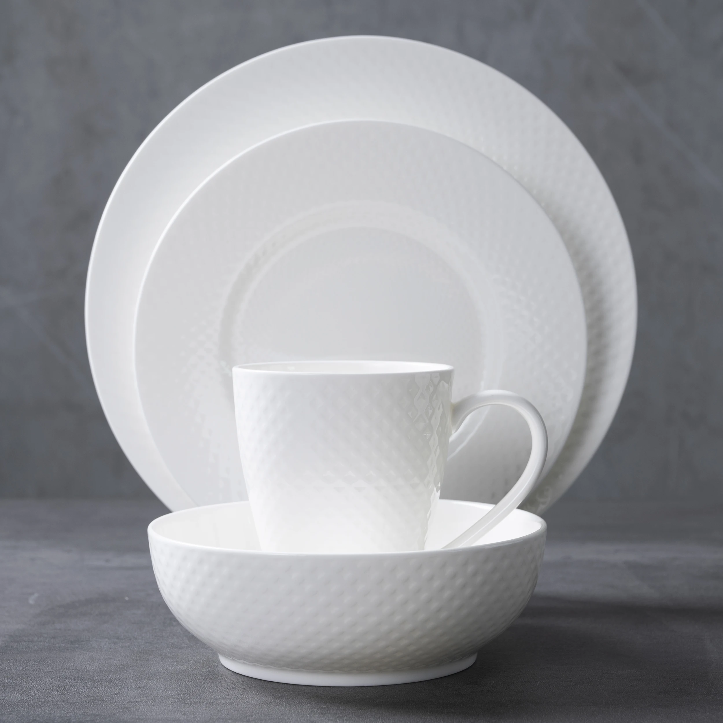 PITO Modern Bohemian Ceramic Dinnerware Set Bone China Plate Dish Mug Tableware Kitchen Dinner Set for Restaurant Hotel