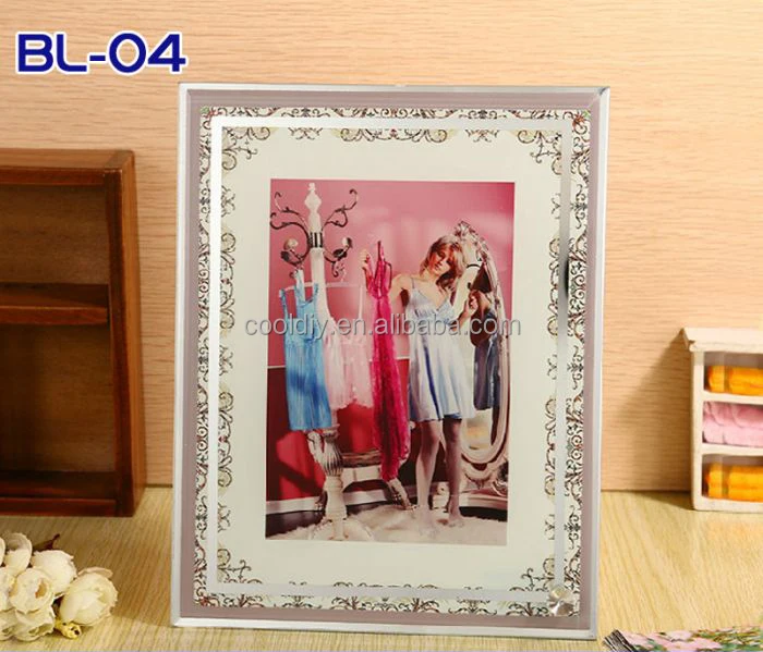 BL-04 сублимационная Стеклянная фоторамка