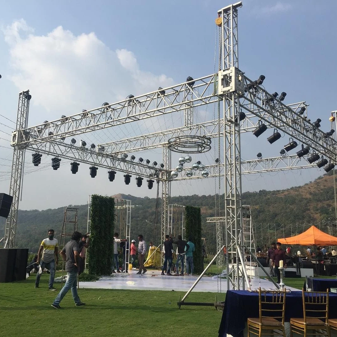 Hot Sale Aluminum Spigot Truss Stage Lighting Live Show Stage Truss Display for Sales